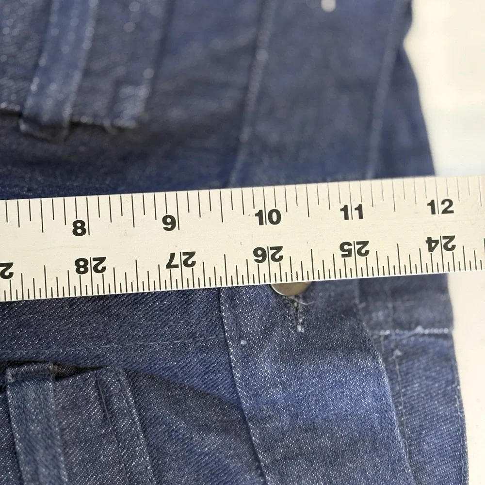 Vintage 70s Bawawa Mens Bell Bottom Flared Jeans 30 X 34‎ RARE Made in Singapore